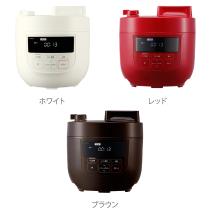 siroca 電気圧力鍋4L 【77レシピ本付き】 SP-4D151 （スロー調理