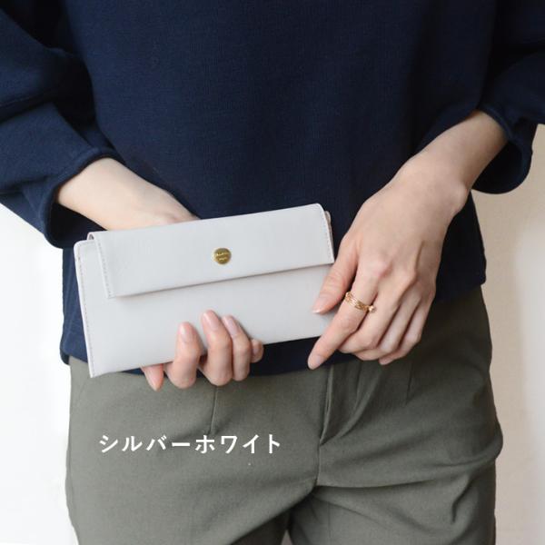 Neutral Gray 日本製 ホースレザー ハスキー スリムウォレット