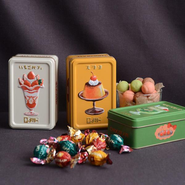 はじけるキャンディチョコレート レトロ缶／Mary Chocolate メリー