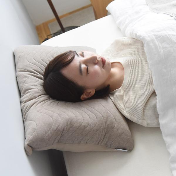 温熱効果でぐっすり眠れる 枕カバー 43×63cm まくらカバー／Recovery