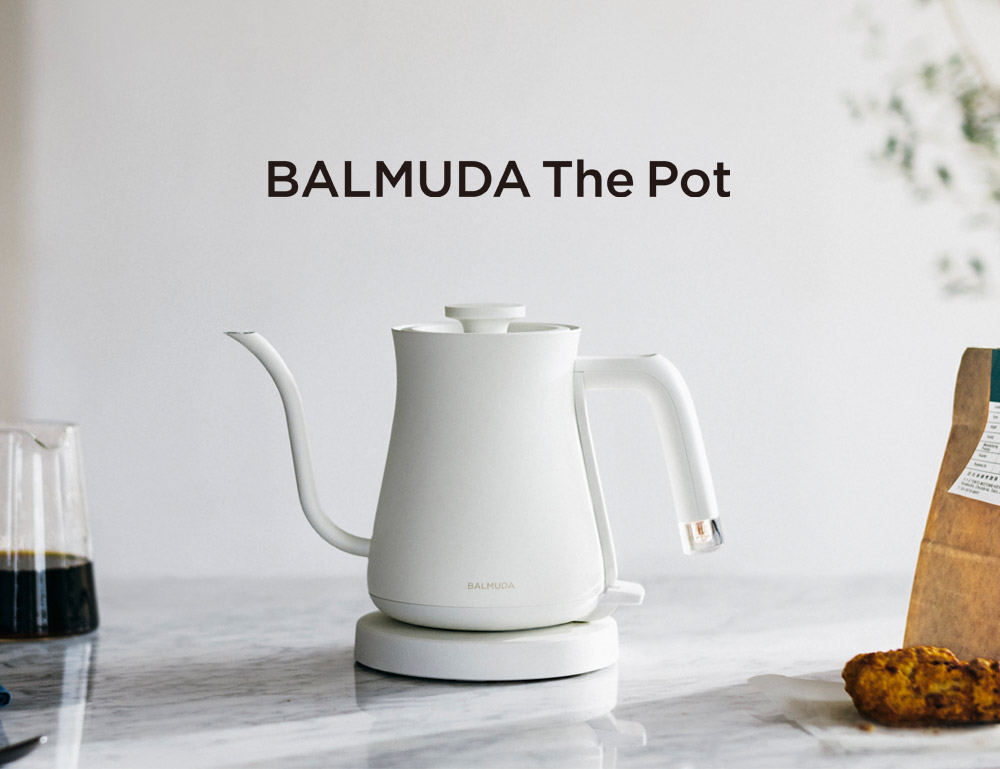 バルミューダ ザ・ポット 電気ケトル ブラック BALMUDA The Pot K07A