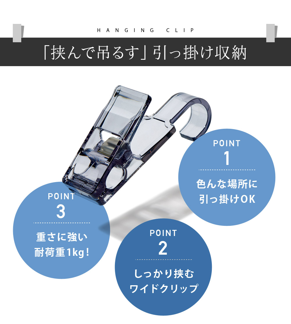 日本製 引っ掛けて使えるハンギングクリップ 2p アンジェ Web Shop 本店