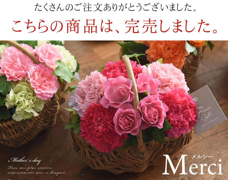 21 母の日のお花 Merci メルシー 送料無料 アンジェ Web Shop 本店