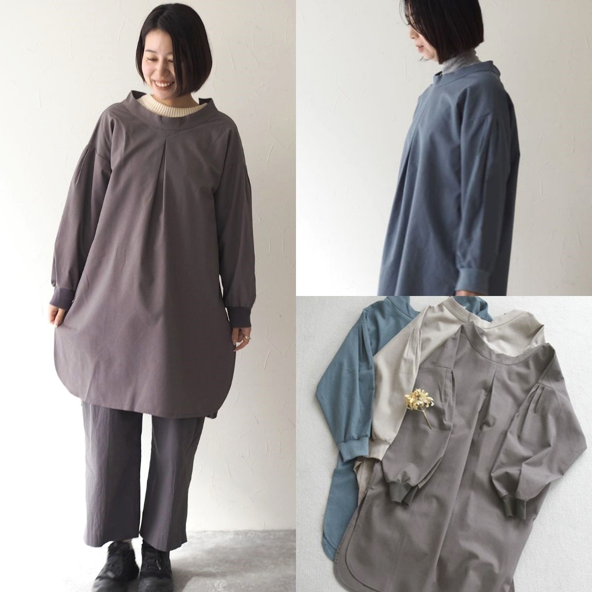 冬の家事には“3秒”かっぽう着がお役立ち。毎朝バタバタでも服は汚さない！身長別スタッフの試着レポート